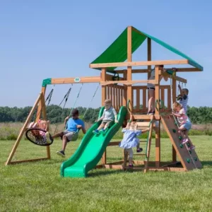 domki na plac zabaw